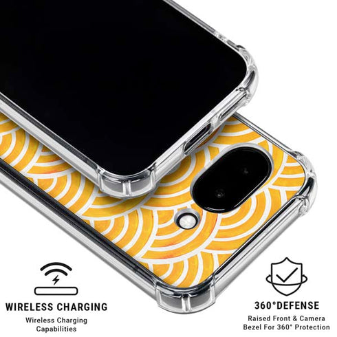 Japanese Wave by Cat Coq Google Pixel 9a Clear Case